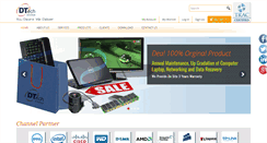 Desktop Screenshot of dtechsystem.in